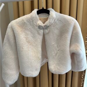 Tutu Du Monde girls fur jacket